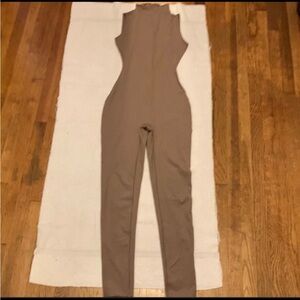 Skims all-in-one mock neck sleeveless onesie